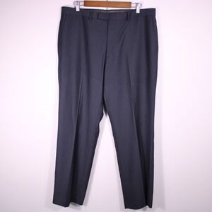 Axist Pants Mens 36x30 Navy Blue Silkworks Dress Golf Comfort Fit37.25x30.25 NEW